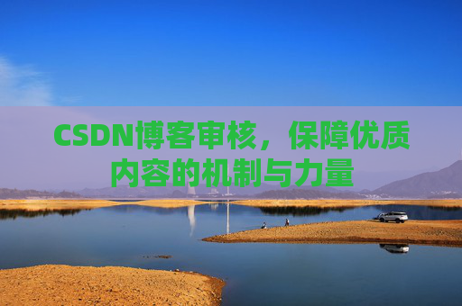 CSDN博客审核，保障优质内容的机制与力量
